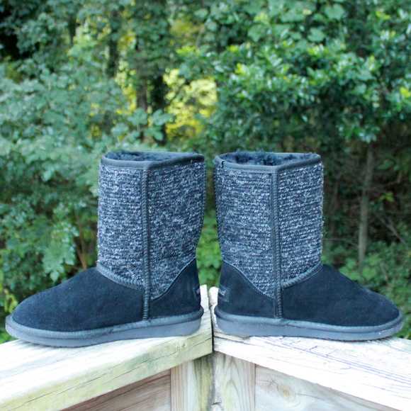 Minnetonka Sheepskin & Wool Lined Mid-Calf Boots 6 - Picture 6 of 8